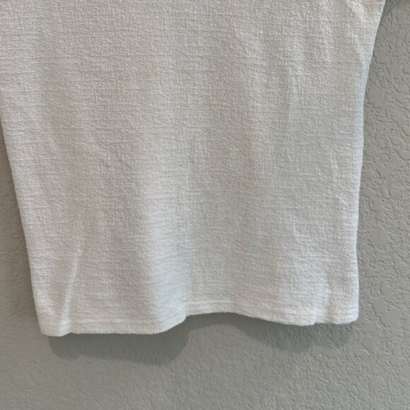Lavish Botique knit white top in Small - Picture 5 of 9